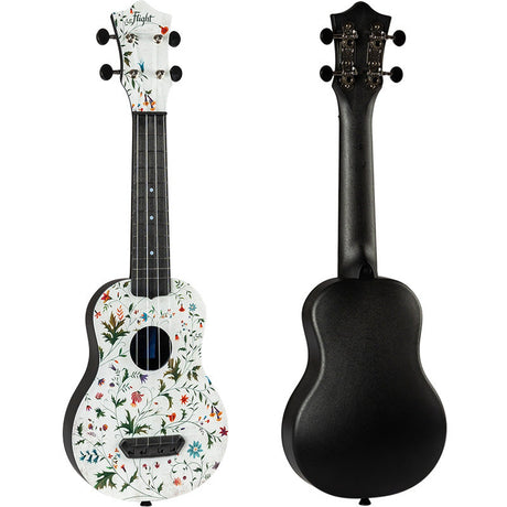 Flight ALMUTS40FWR Ultra Travel sopraan Ukulele - Bloem