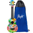 Flight ALMUTS42FC Ultra Travel sopraan Ukulele - Dikke Kat