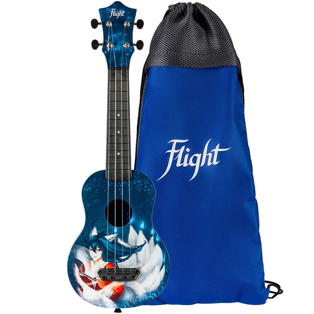 Flight ALMUTS42KMH Ultra Travel sopraan Ukulele - Kumiho