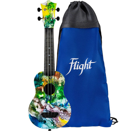 Flight ALMUTS42UW Ultra Travel sopraan Ukulele - Onderwater