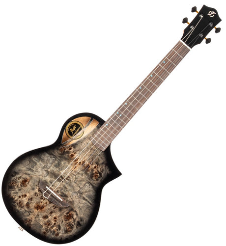 Flight Aviator Galaxy Baritone BR CE All Solid Poplar/Mango Cosmic Brown Elektro Akoestische Ukulele
