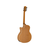 Bromo BAA2CE Appalachian Series auditorium naturel semi akoestische western gitaar