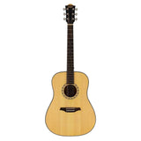 Bromo BAB1 Blanc Series naturel akoestische western gitaar