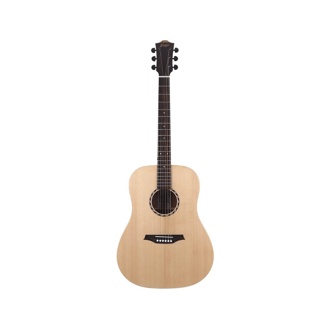 Bromo BAT1NL Tahoma Series linkshandige dreadnought akoestische western gitaar