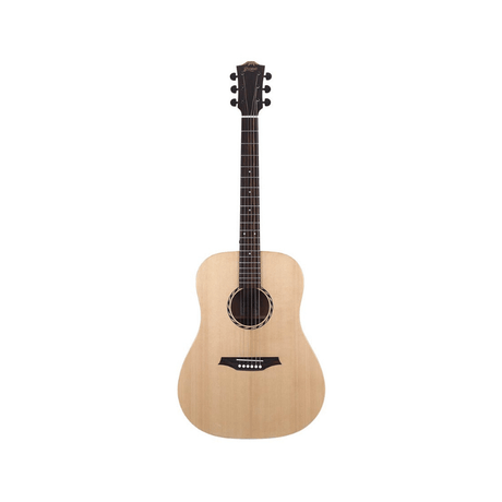 Bromo BAT1NL bundel linkshandige dreadnought akoestische western gitaar