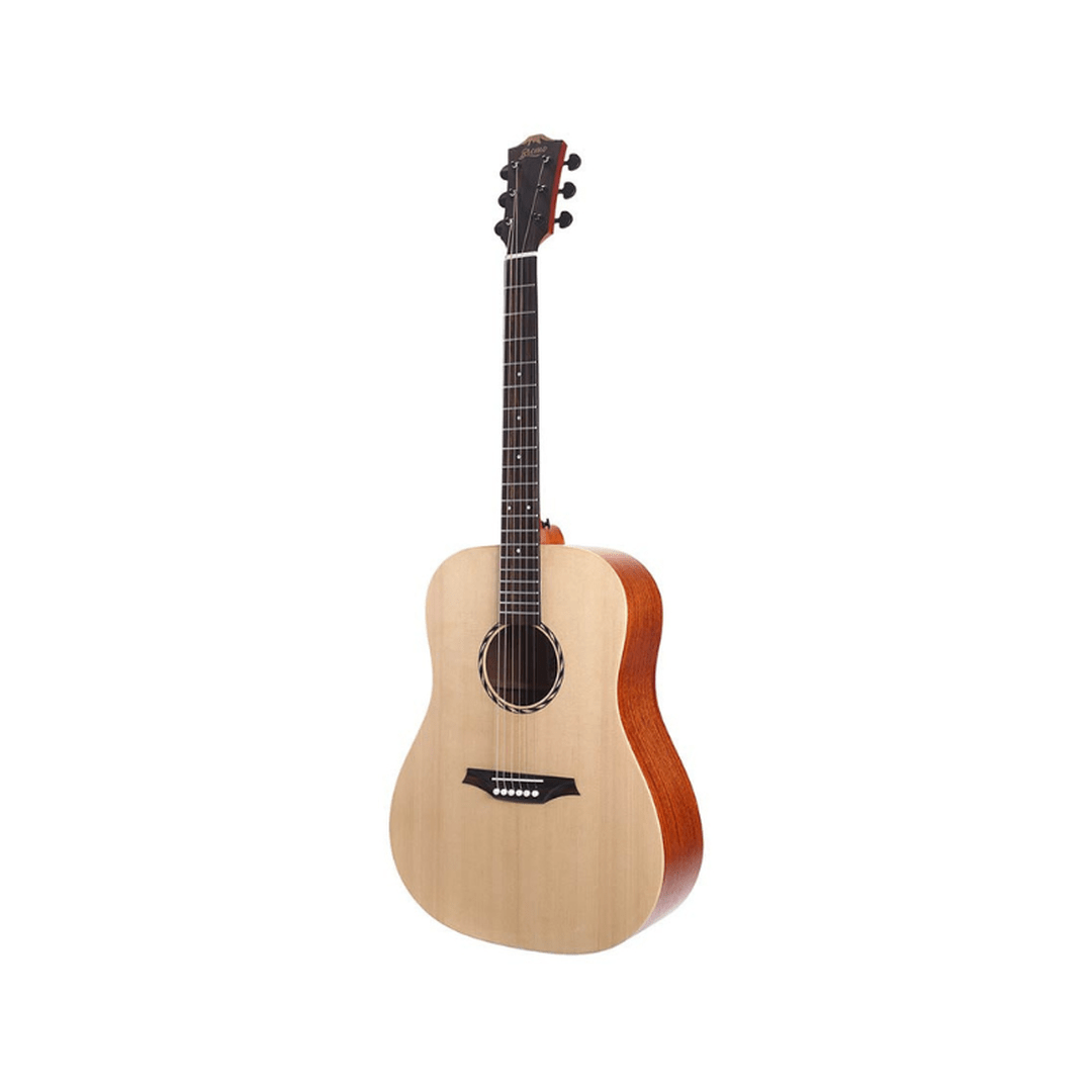 Bromo BAT1N Tahoma Series dreadnought naturel akoestische western gitaar