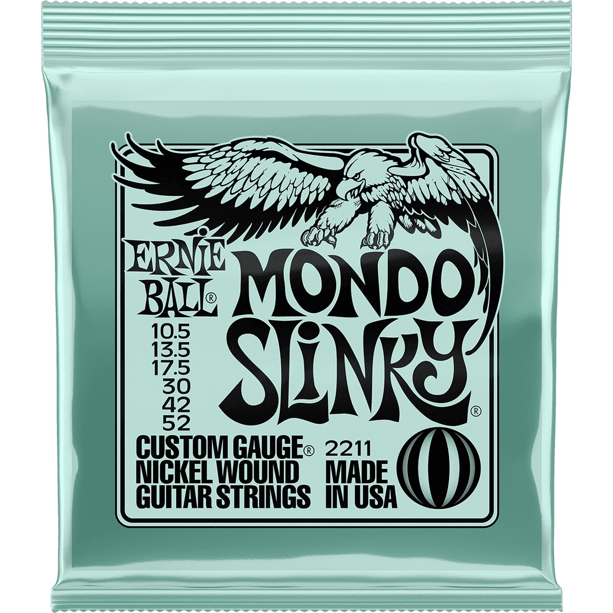Ernie Ball 2211 Mondo Slinky elektrische gitaarsnaren (0105-052)