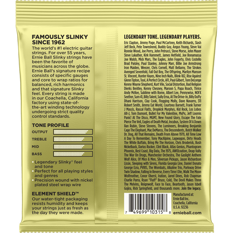Ernie Ball 2214 Mammoth Slinky elektrische gitaarsnaren (012-062)