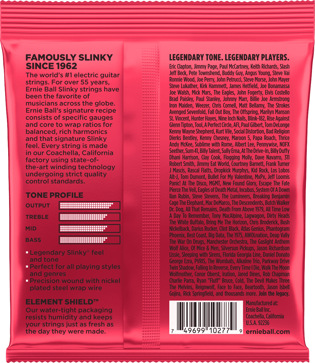 Ernie Ball 2226 Burly Slinky elektrische gitaarsnaren (011-052)