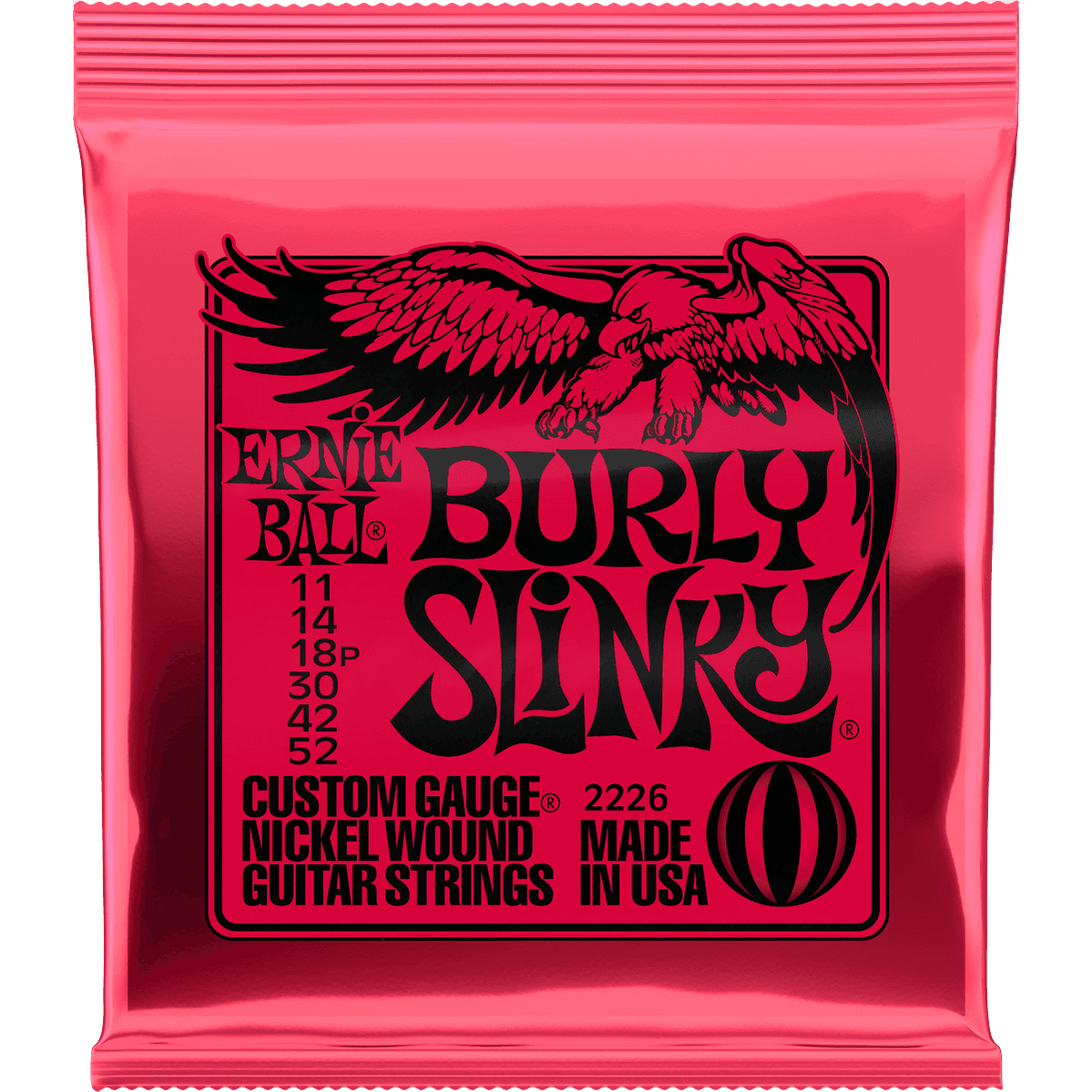 Ernie Ball 2226 Burly Slinky elektrische gitaarsnaren (011-052)