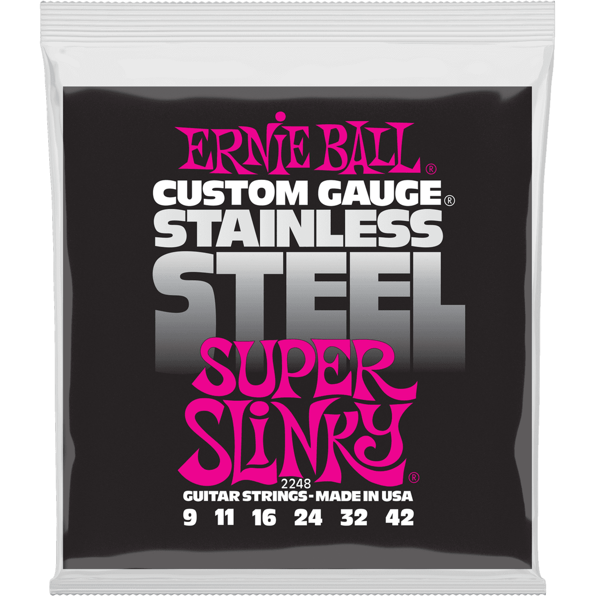 Ernie Ball 2248 Super Light elektrische gitaarsnaren (009-042)