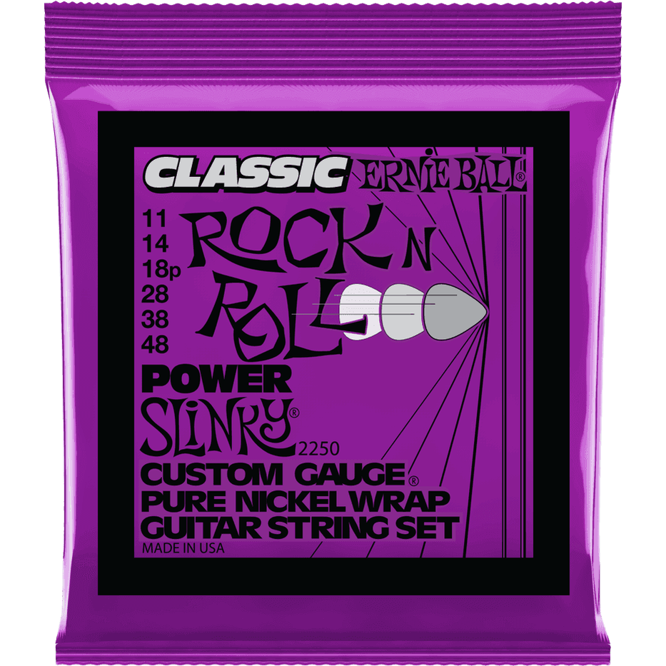 Ernie Ball 2250 Power Slinky elektrische gitaarsnaren (011-048)