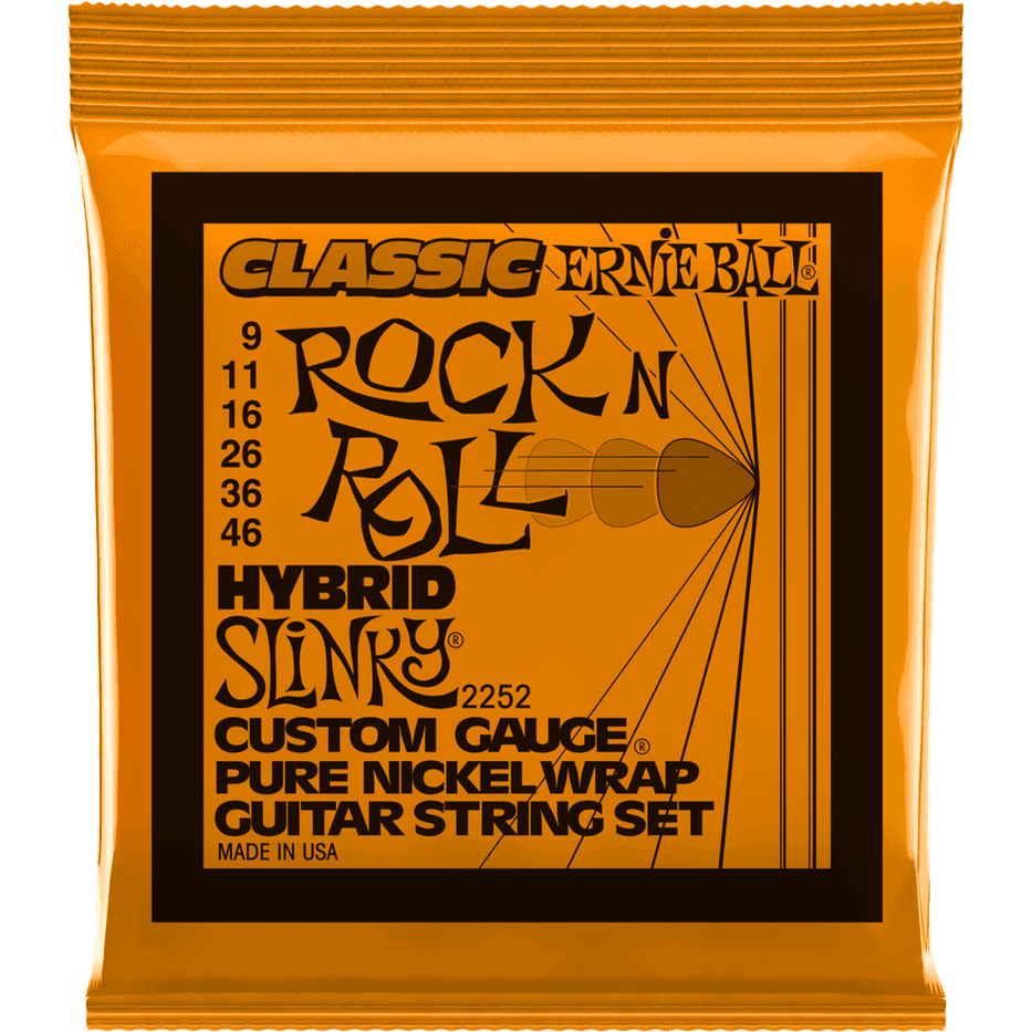 Ernie Ball 2252 Hybrid Slinky elektrische gitaarsnaren (009-046)