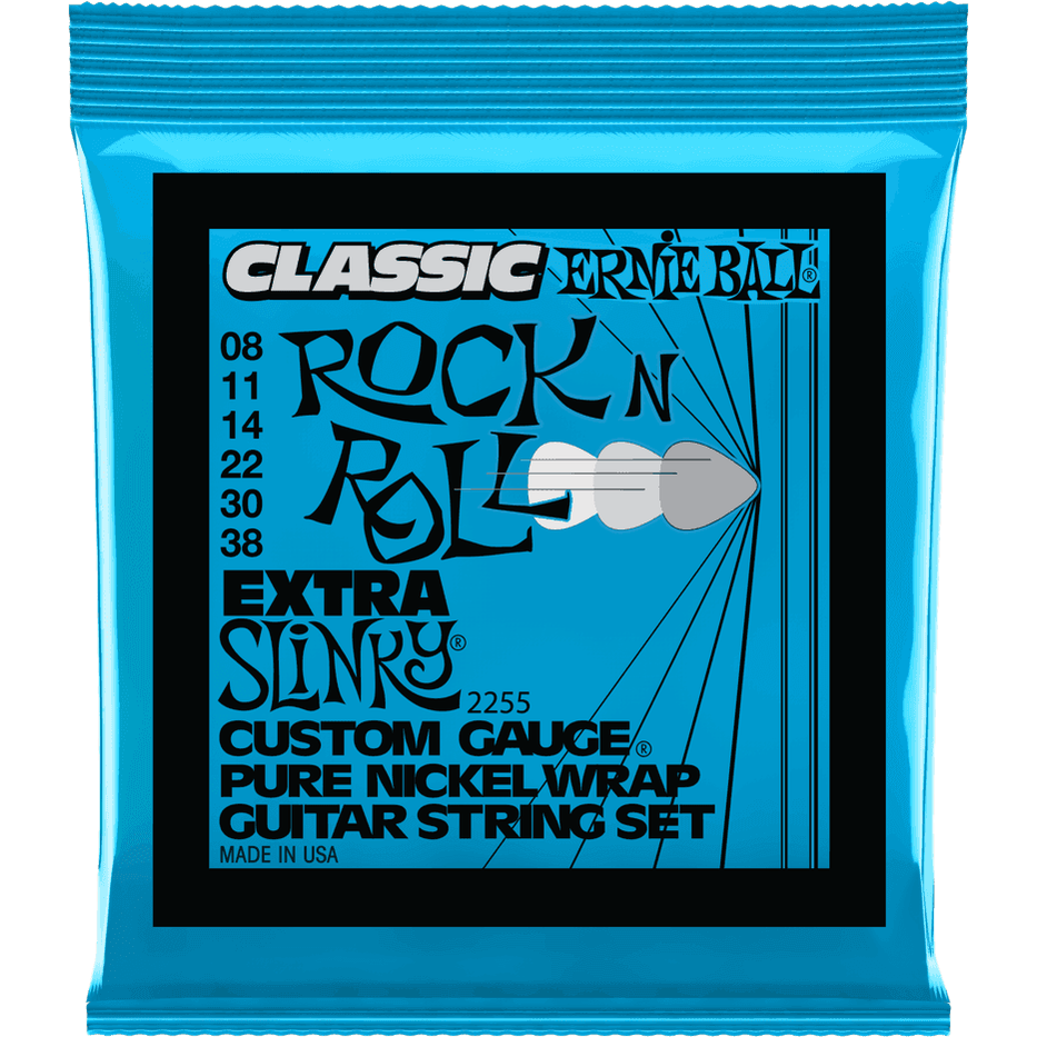 Ernie Ball 2255 Extra Light elektrische gitaarsnaren (008-038)
