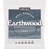Ernie Ball 2348 Earthwood Bell Bronze Akoestische Gitaarsnaren Light 11–52