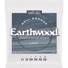 Ernie Ball 2348 Earthwood Bell Bronze Akoestische Gitaarsnaren Light 11–52