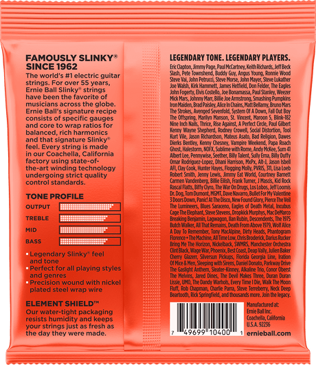Ernie Ball 2615 Skinny Top Heavy Bottom elektrische gitaarsnaren 7-snarig (010-062)