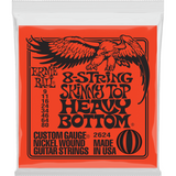 Ernie Ball 2624 Skinny Top Heavy Bottom elektrische gitaarsnaren 8-snarig (009-080)