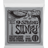 Ernie Ball 2628 elektrische gitaarsnaren 9-snarig (009-105)