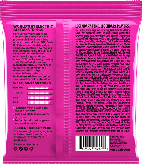 Ernie Ball 3253 Super Slinky elektrische gitaarsnaren 3-pack (009-042)