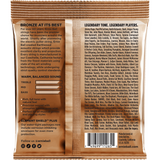 Ernie Ball 3546 Earthwood Fosforbrons Akoestische Gitaarsnaren Medium Light 12–54 3-Pack
