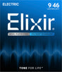 Elixir 12025 Polyweb elektrische gitaarsnaren Custom Light 009-046