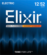 Elixir 12152 Nanoweb elektrische gitaarsnaren Heavy 012-052