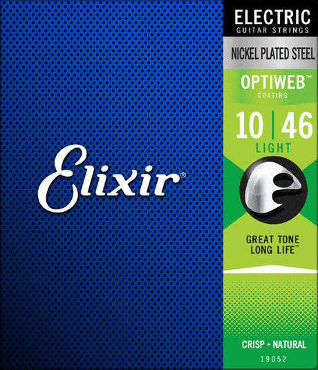 Elixir 19052 Optiweb elektrische gitaarsnaren Light 010-046