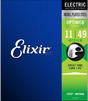 Elixir 19102 Optiweb elektrische gitaarsnaren Medium 011-049