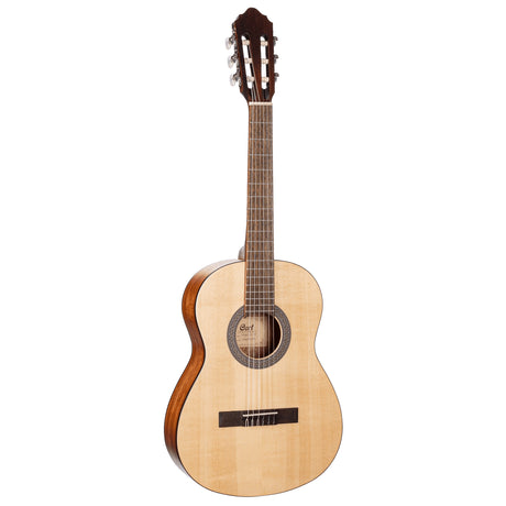 CORT COAC20034OP Klassieke gitaar, AC200 3/4, Open Pore, Tas