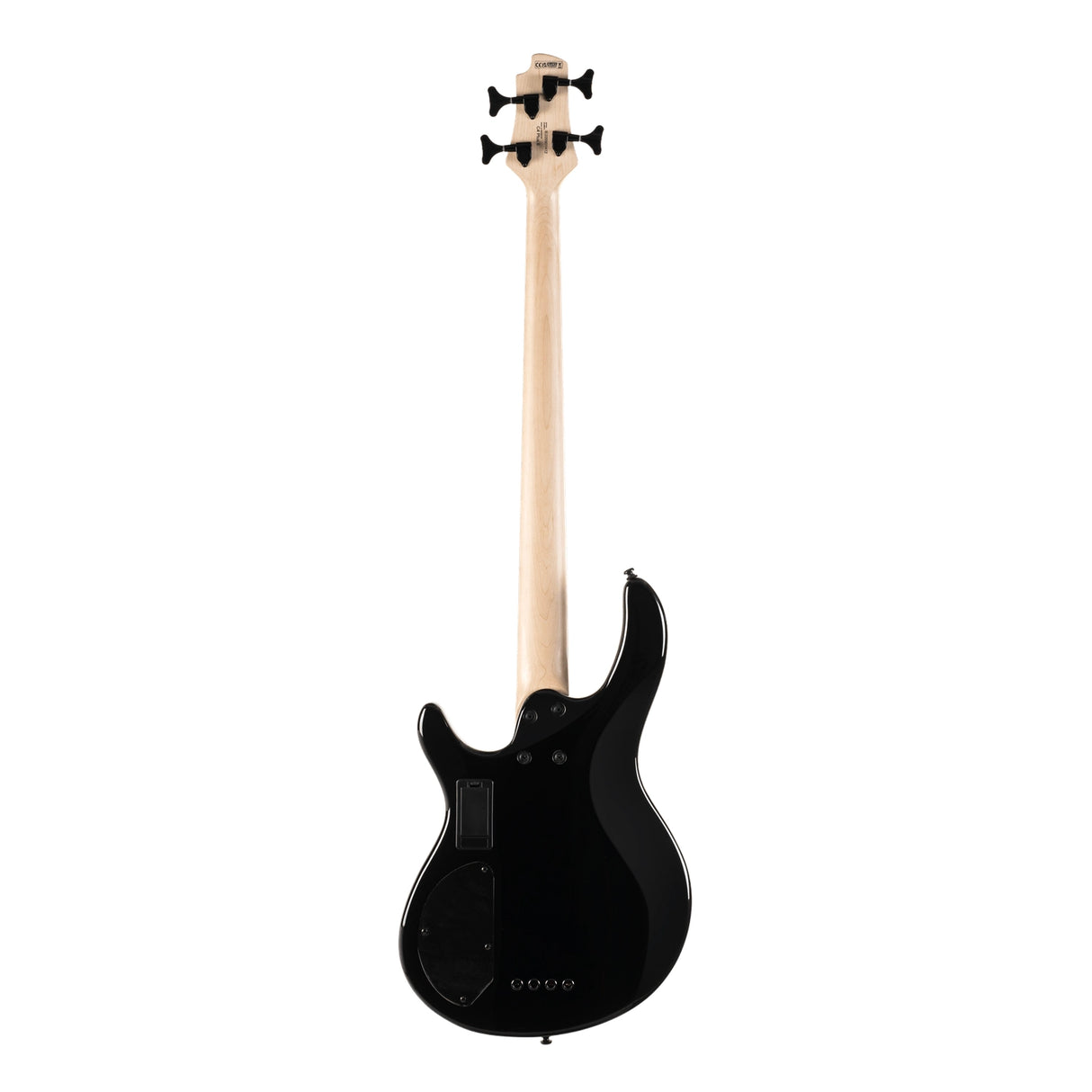 CORT COC4DBK Basgitaar, C4 Deluxe, zwart