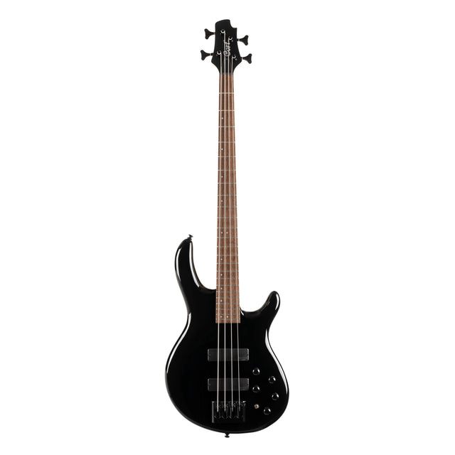 CORT COC4DBK Basgitaar, C4 Deluxe, zwart