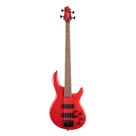 CORT COC4DCRD Basgitaar, C4 Deluxe, Candy Red