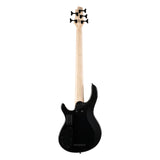 CORT COC5DBK Basgitaar, C5 Deluxe, 5-snarig, Black