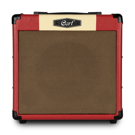 CORT COCM15RDR Elektrische gitaarcombo, CM15R, Dark Red, 15 W