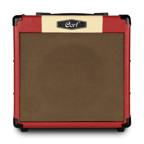 CORT COCM15RDR elektrische gitaar versterker vintage 15W rood