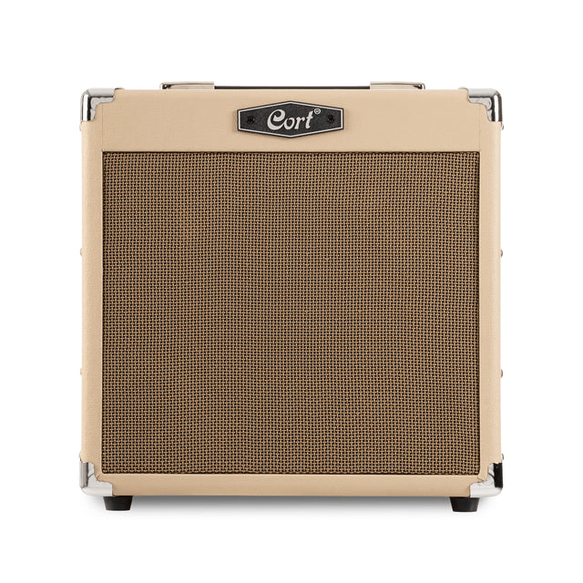 CORT COCM15RWTS Elektrische gitaarcombo, CM15R, White Sand, 15 Watt