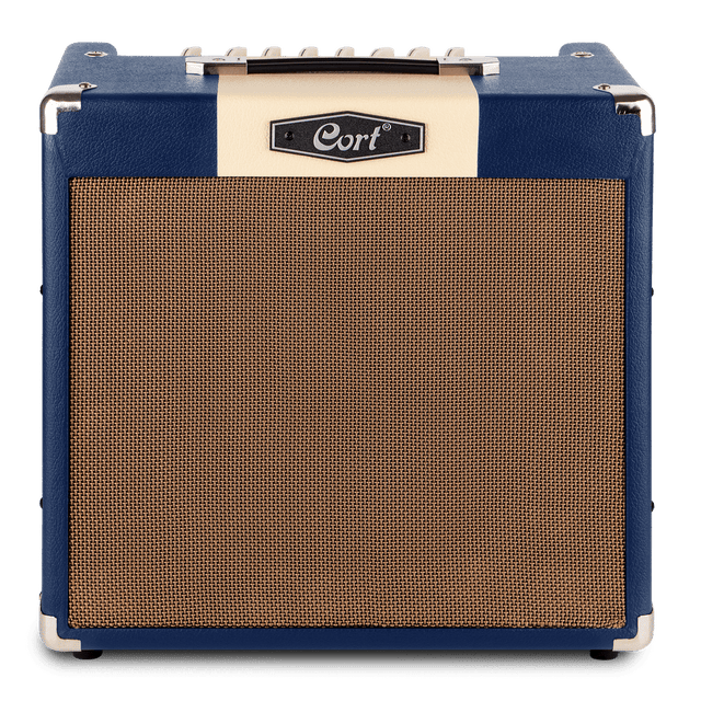 CORT COCM30RDB elektrische gitaar versterker vintage 30W blauw