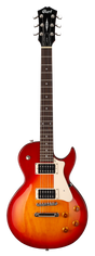 CORT CR100CRS2 elektrische gitaar LP-model cherry red sunburst