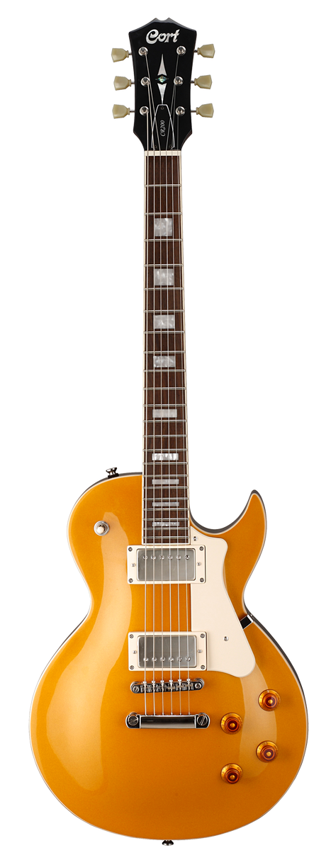 CORT CR200GT2 elektrische gitaar LP-model Gold top