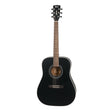 CORT COET7BS2 Folkgitaar, Earth 70, zwart gesatineerd