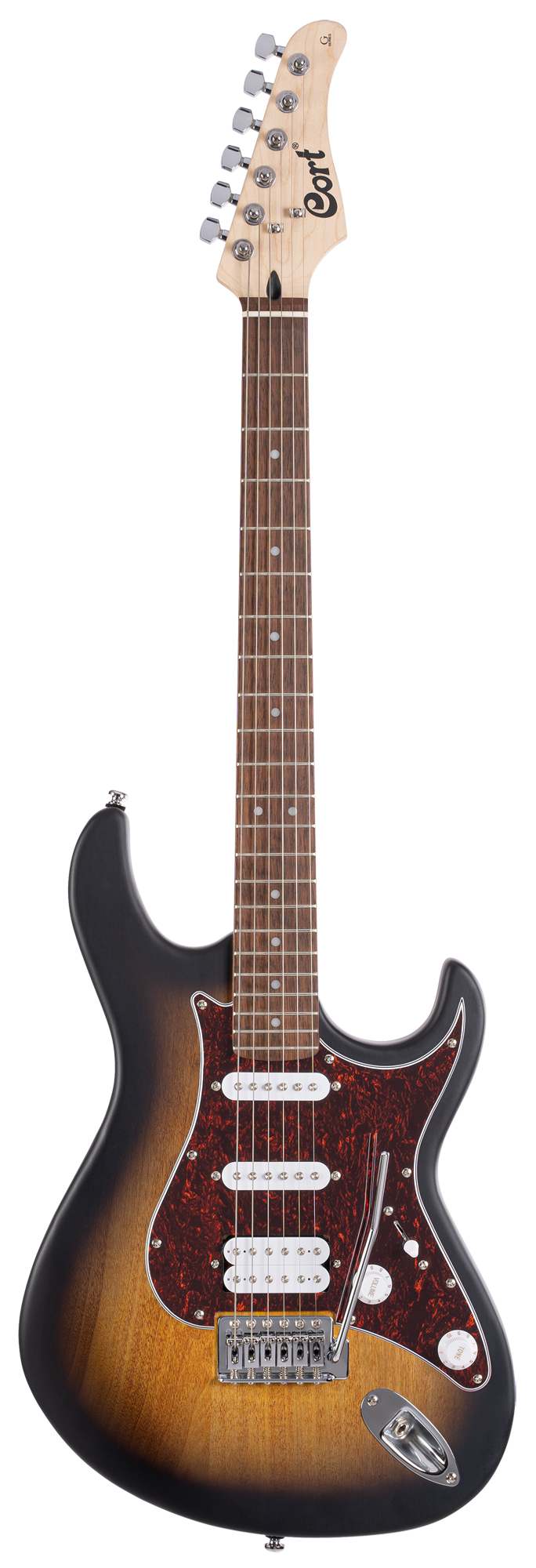 CORT G110OPSB Elektrische gitaar Open Pore Sunburst