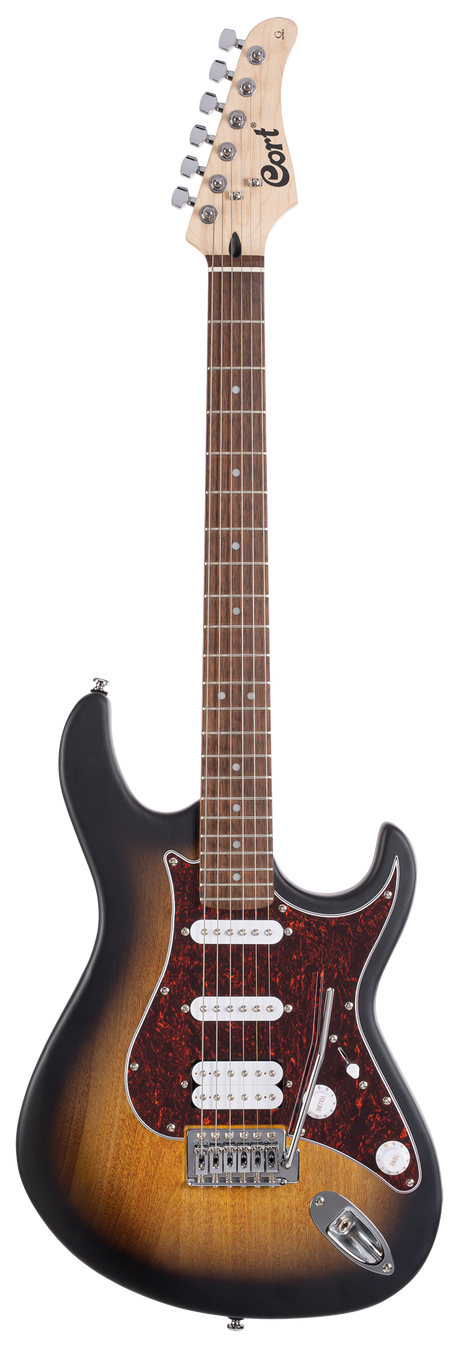 CORT G110OPSB Elektrische gitaar Open Pore Sunburst