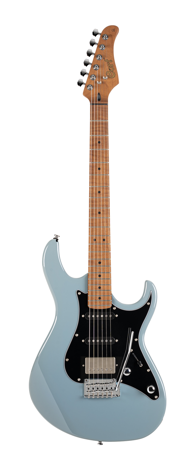 CORT G250SEOBG Elektrische gitaar Ocean Blue Grey