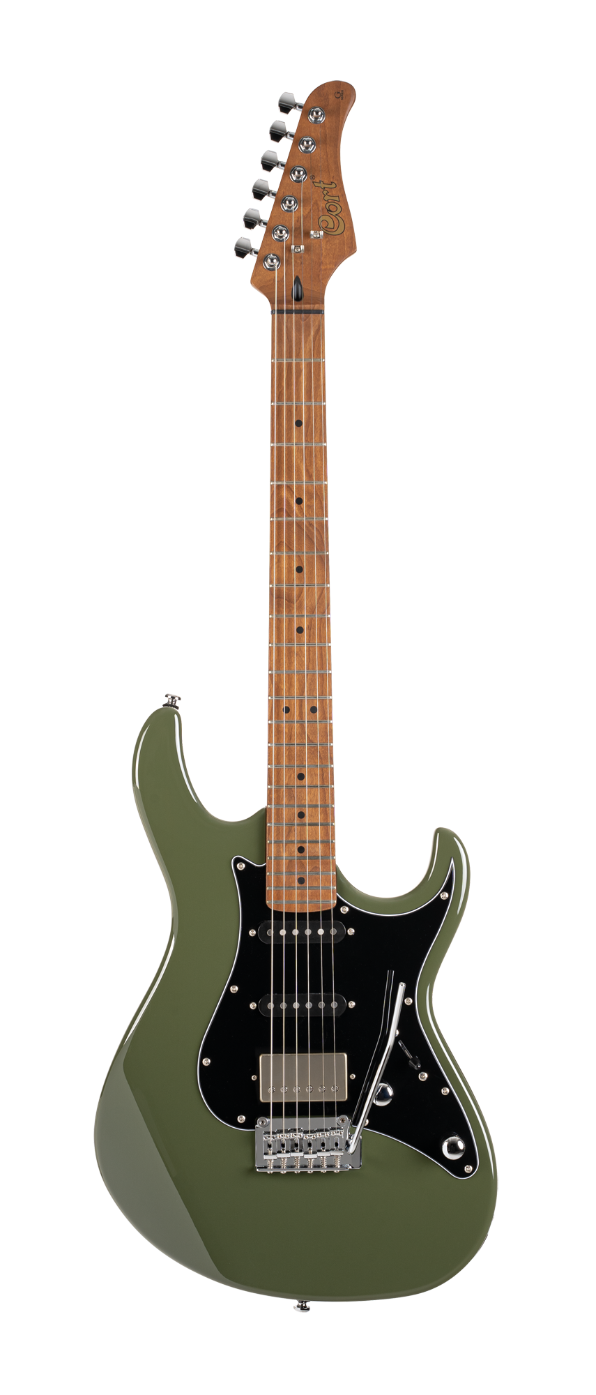 CORT G250SEODG Elektrische gitaar Olive Dark Green