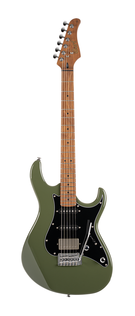 CORT G250SEODG Elektrische gitaar Olive Dark Green