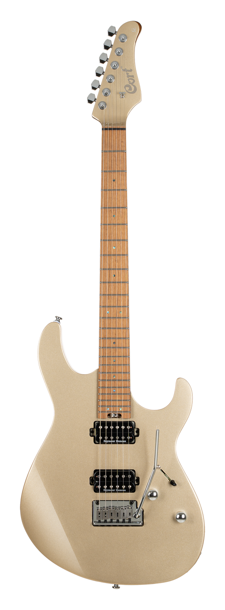 CORT G300MGD Elektrische gitaar Metallic Gold