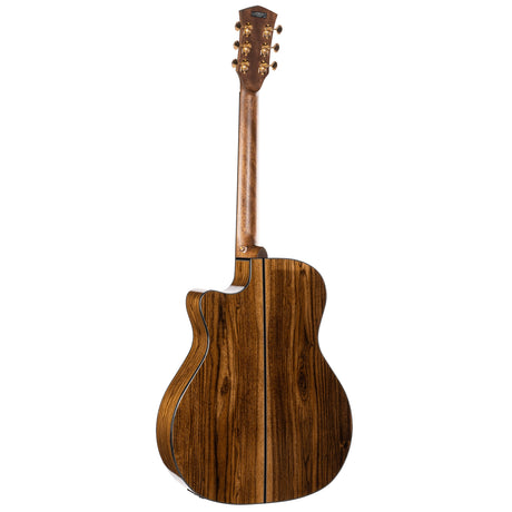 CORT COGOA6BNG Folkgitaar, GOLD A6 Bocote, natuur, voorversterker, Softcase