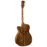 CORT COGOOC6BNG Folkgitaar, GOLD OC6 Bocote, natuur, voorversterker, Softcase