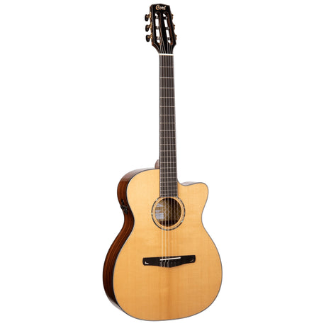 CORT COGOOC8NNG Klassieke gitaar, GOLD OC8N, natuur, voorversterker, Softcase